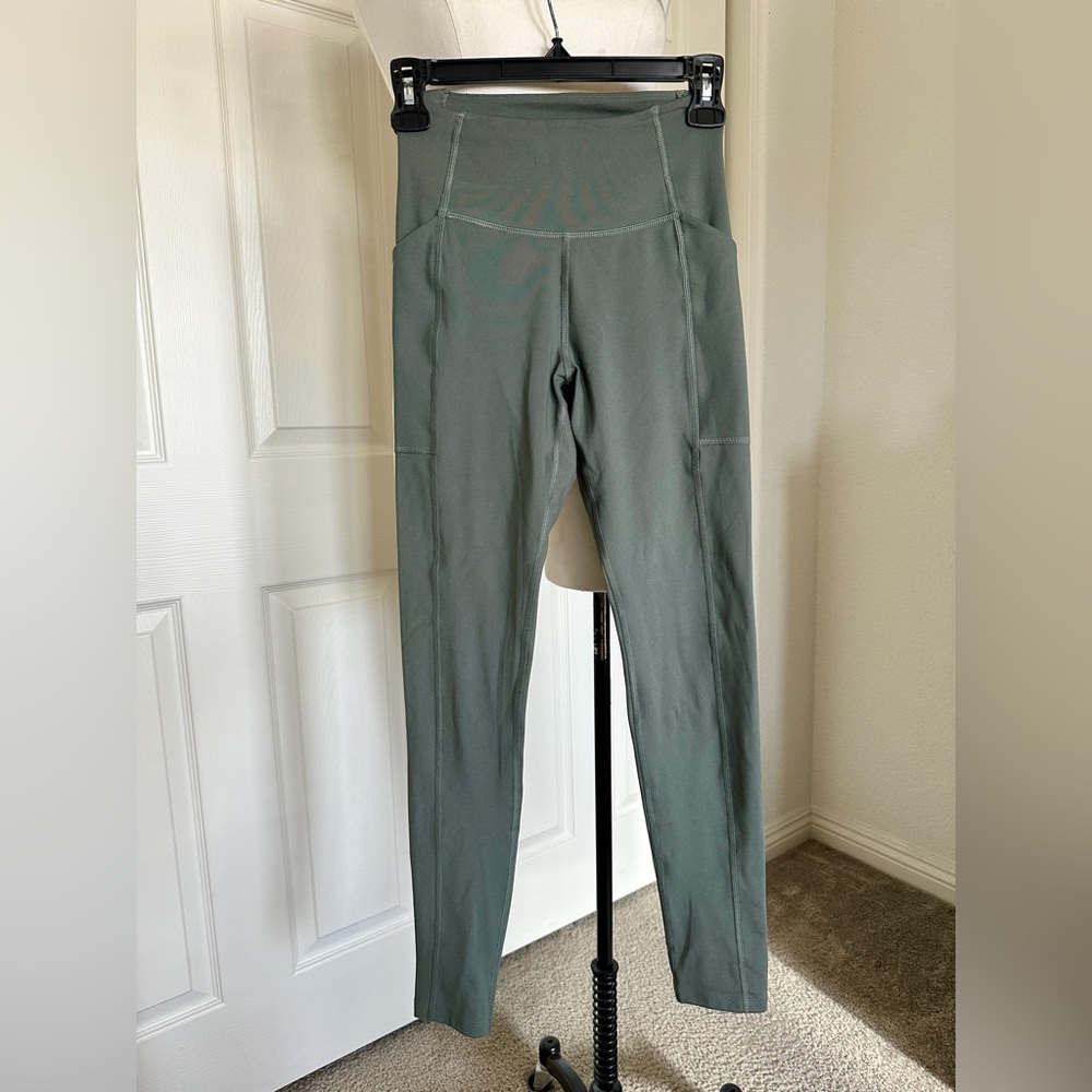 Girlfriend Collective Olive Leggings Size XS
